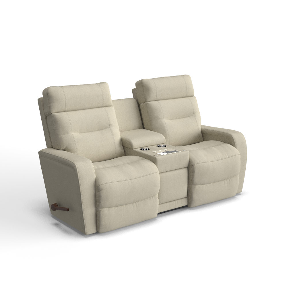 Baron Wall Reclining Loveseat w/ Console